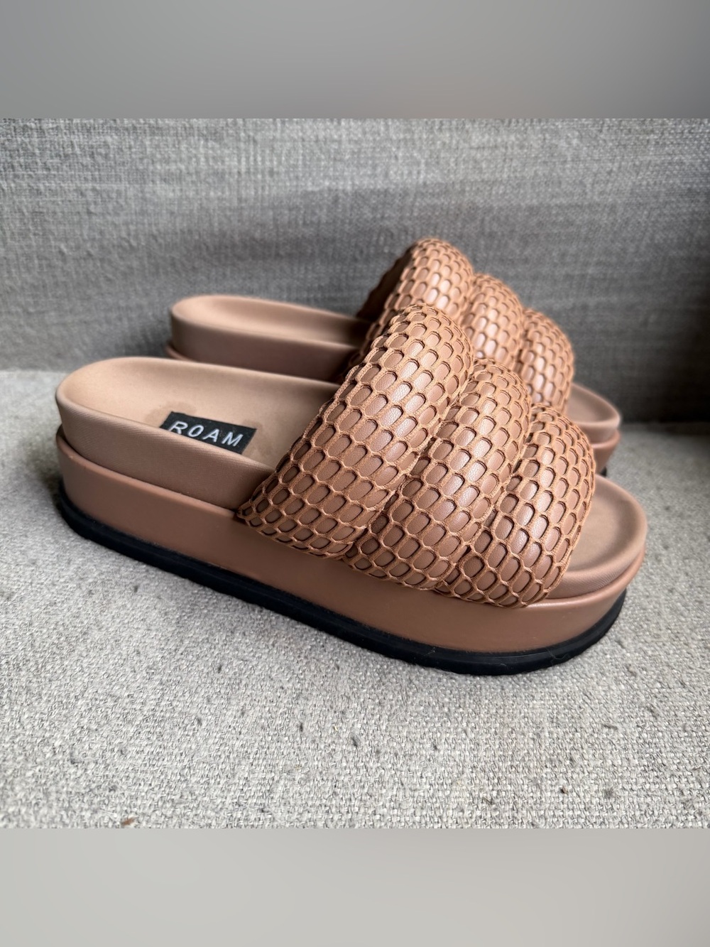 ROAM women's mesh slide in sandals shoes size 36